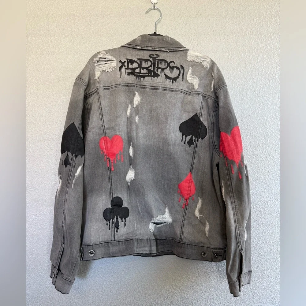 Men’s Rutherford “DEAM” Denim Jacket size XL
